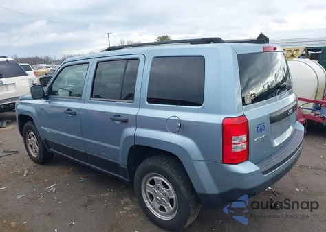 2014 Jeep Patriot Sport from USA, damaged, VIN 1C4NJRBBXED507073